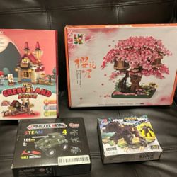 Building Toy Kit, DIY Assembled Building Blocks Bundle