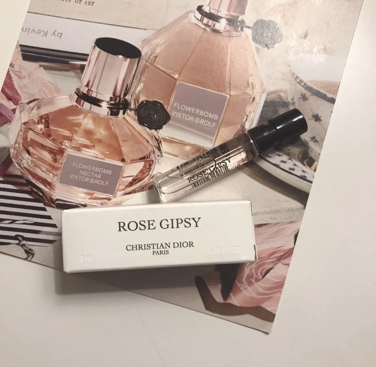 Rose Gipsy Christian Dior Paris EDP 2ml sample spray- NEW