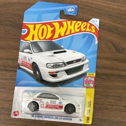 Brand New Unopened Hot Wheels Diecast Car Collectible ‘98 Subaru Impreza 22B-STi Version