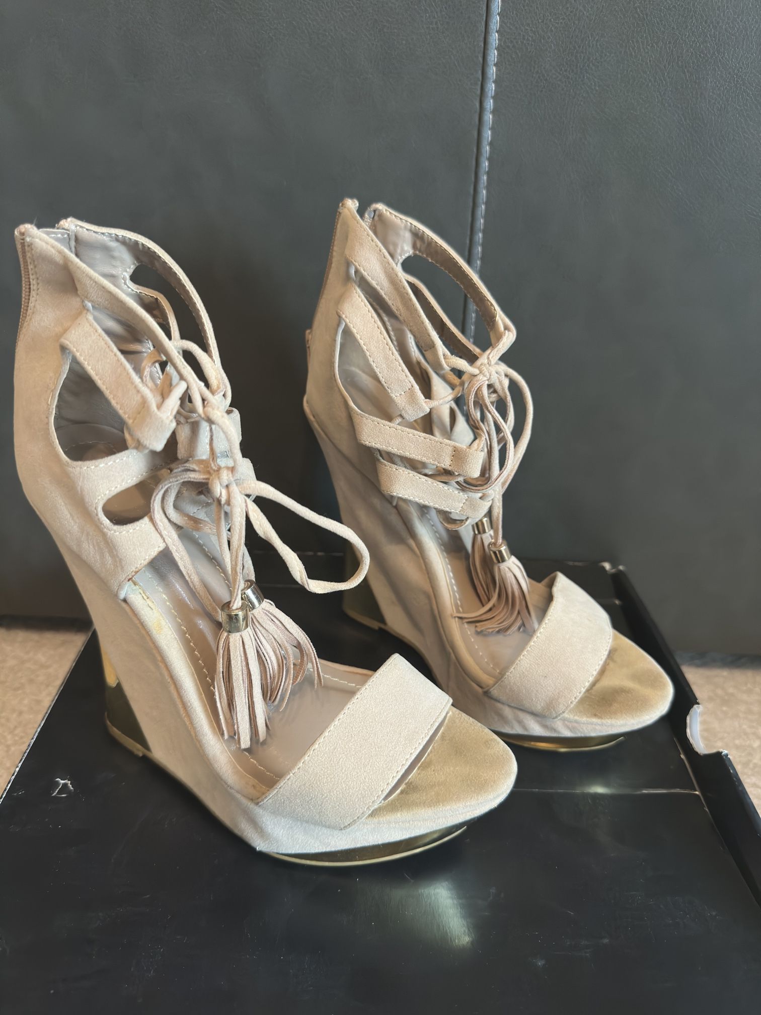 Women wedged heels