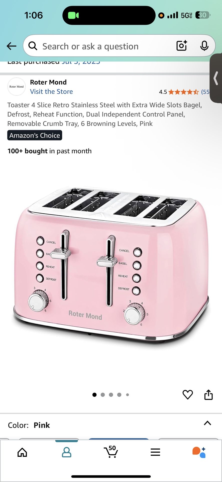 Pink Microwave