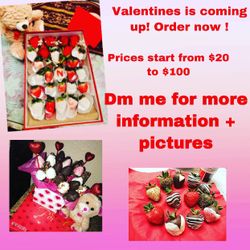 Strawberries / Candy apple