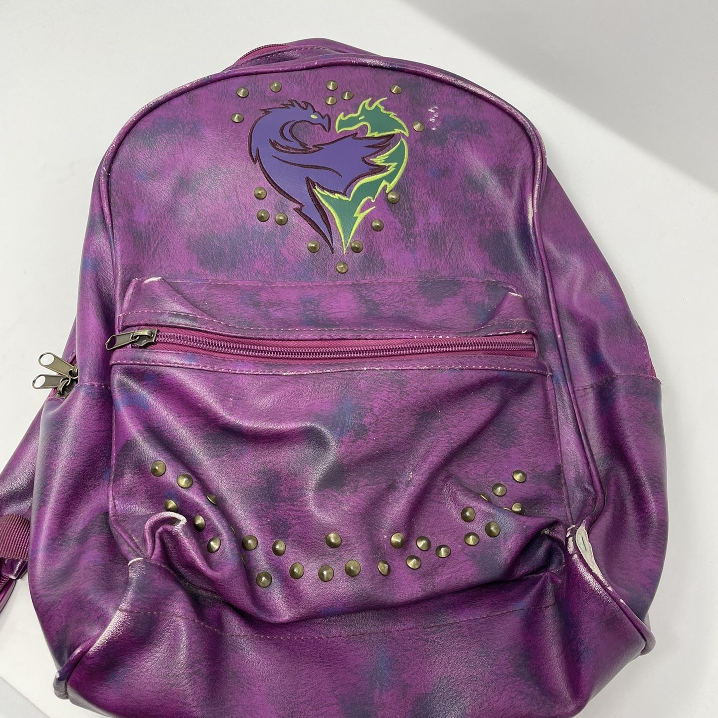 descendants purple leather backpack Loungefly Disney Maleficent Cosplay Mini Youll find snakeskin faux leather Descendants 3 Backpack available online