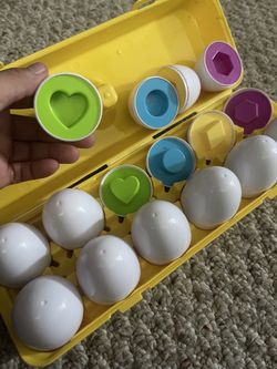 Color and Shapes Matching Egg Toy