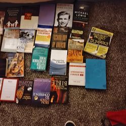 About 60 perfect condition books for sale