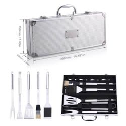 BBQ Grill Tools Set,Discoball Stainless Steel Utensils Thumbnail