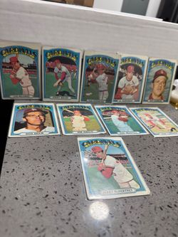 1971 Cardinals Team Players 10 Cards
