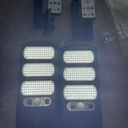 2 Solar Lights