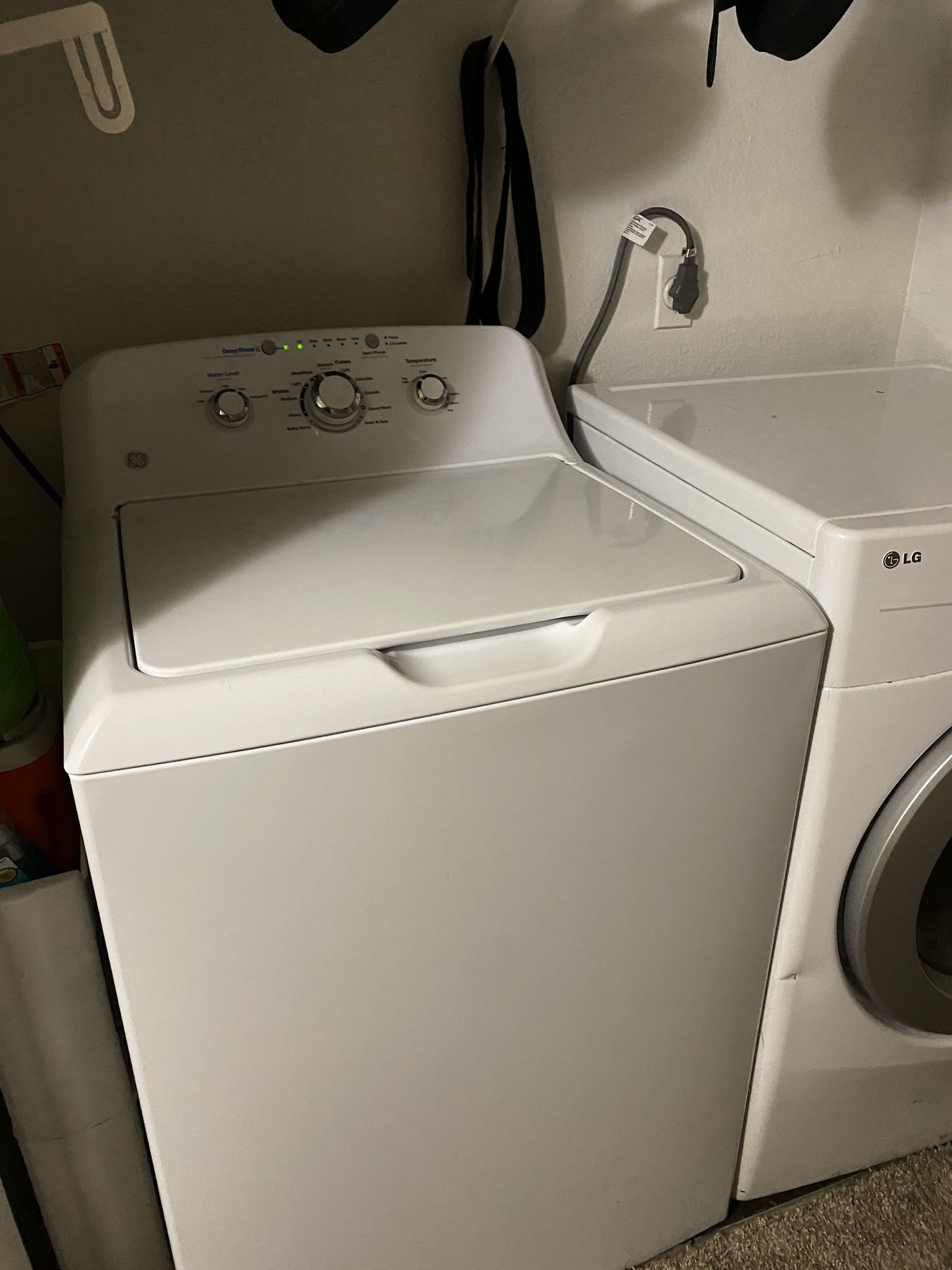 GE washer & LG dryer