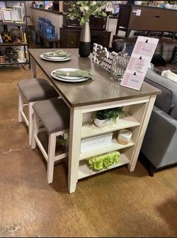 Dining set table with 4 chairs 