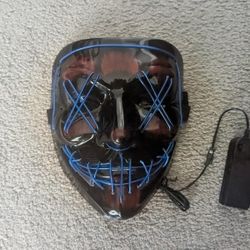 Blue Lighted Purge Mask 