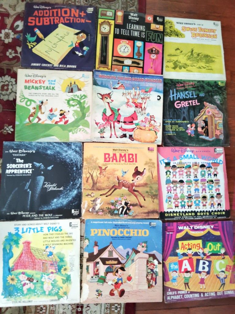 Vintage Disney Records
