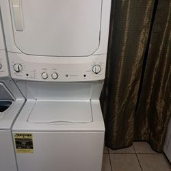 GE Stackable Washer And Electric Dryer Landry Center Like New $480