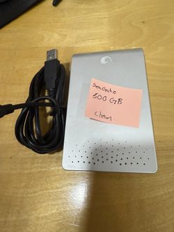  Seagate FreeAgent Go 500 GB USB 2.0 Portable External Hard Drive