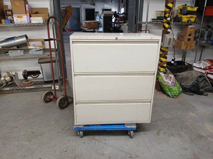 3 Drawer Lateral File Cabinet