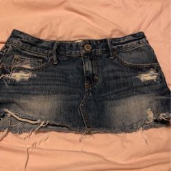 Hollister mini hot sale skirt