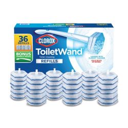 CLOROX TOILET WAND + 36 REFILLS