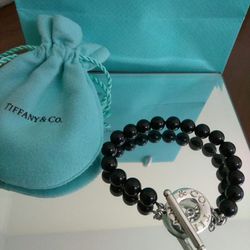 Tiffany & Co Onyx beaded Bracelet