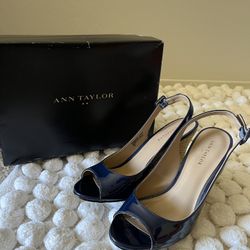 [Like New] Ann Taylor Slingback Peep toe