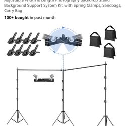 $100 Brand New HYJ-INC 20'x10' Heavy Duty Photo Video Studio Stand