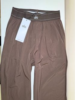 Alo Yoga Brown Trouser Suit Up Pants