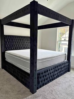 Brand new canopy bed
King size $895!
Queen size $850!