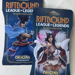 Riftbound 2 Sealed Booster Sleaves