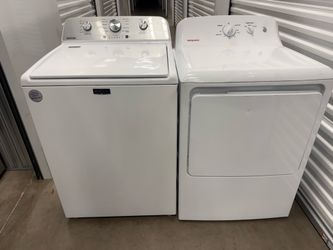 Maytag Washer and Hotpoint electric dryer