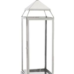 30” Pottery Barn Lanterns Set Of 2