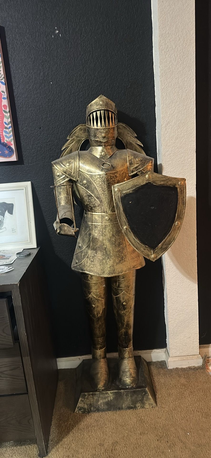 5 Foot Steel Knight