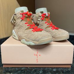 Travis Scott x Air Jordan 6 Retro ‘British Khaki’