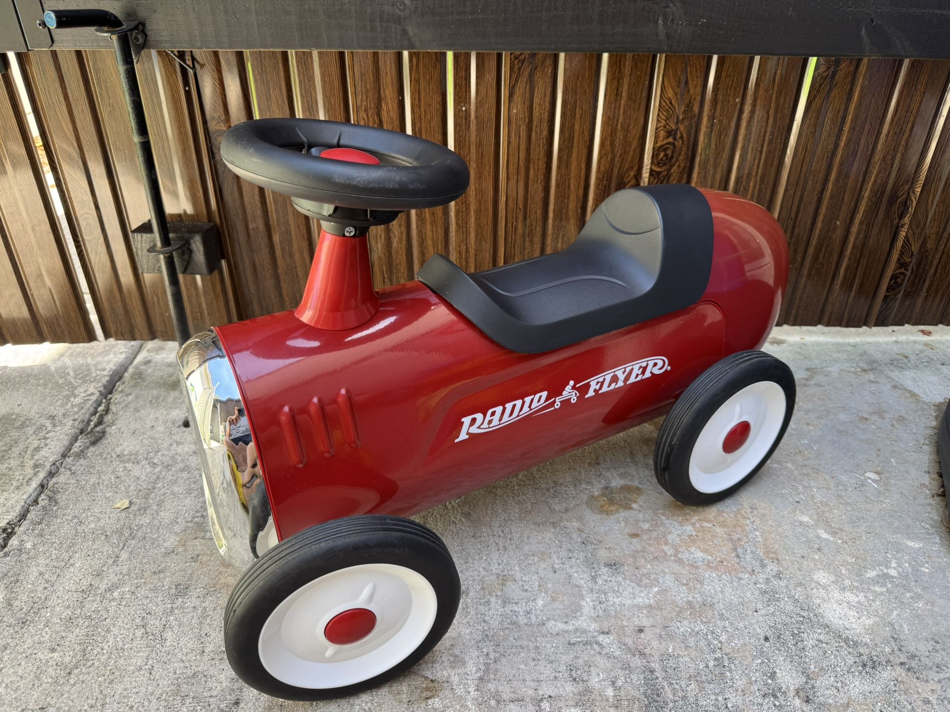 Radio Flyer Little Red Roadster, Toddler Ride on Toy