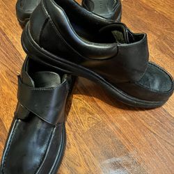 Men’s Hush Puppy Nice Black Shoes Size 15