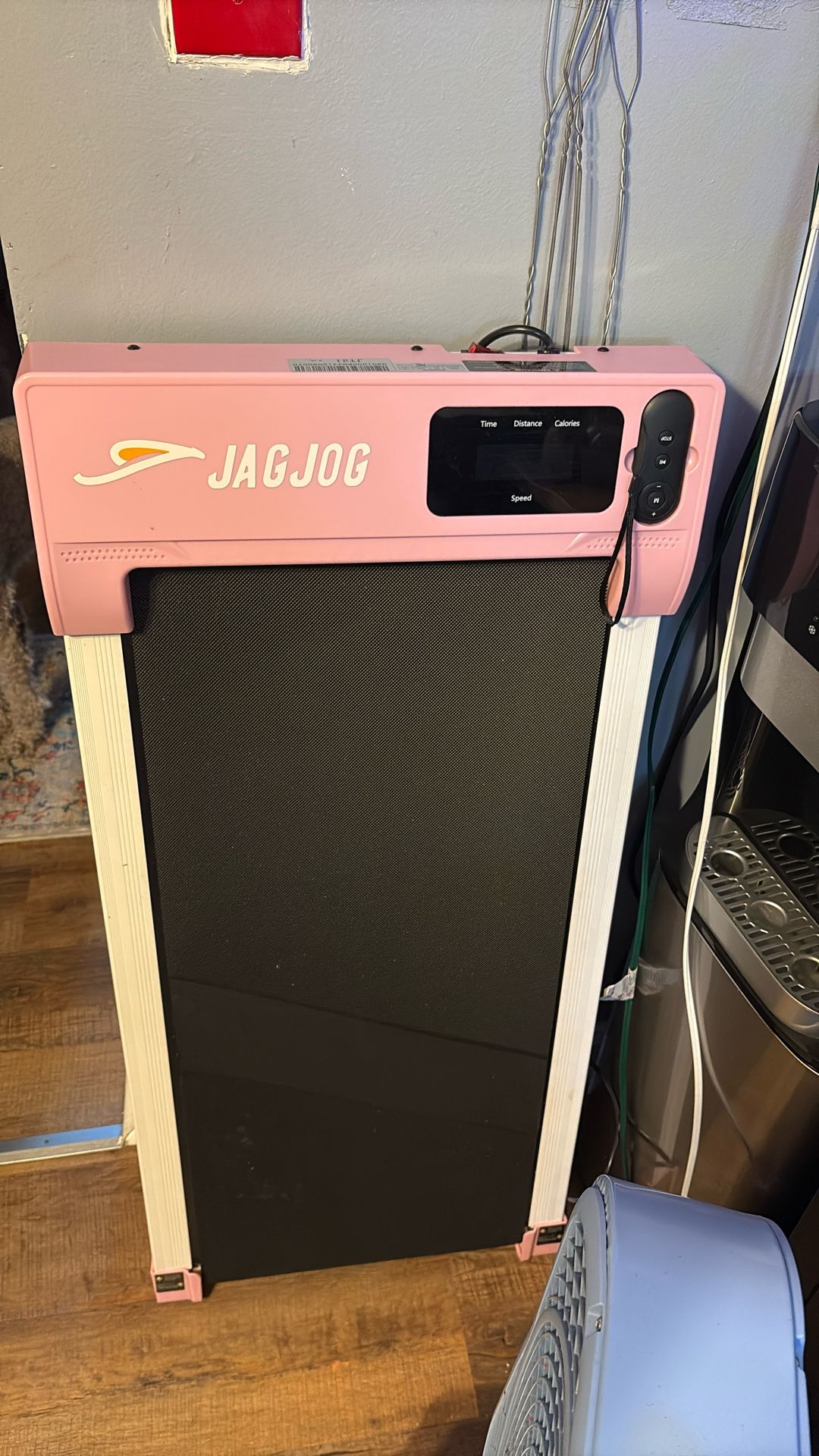 Pink treadmill