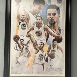 NBA basketball posters with frames