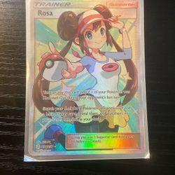 Rosa Full Art Trainer Card