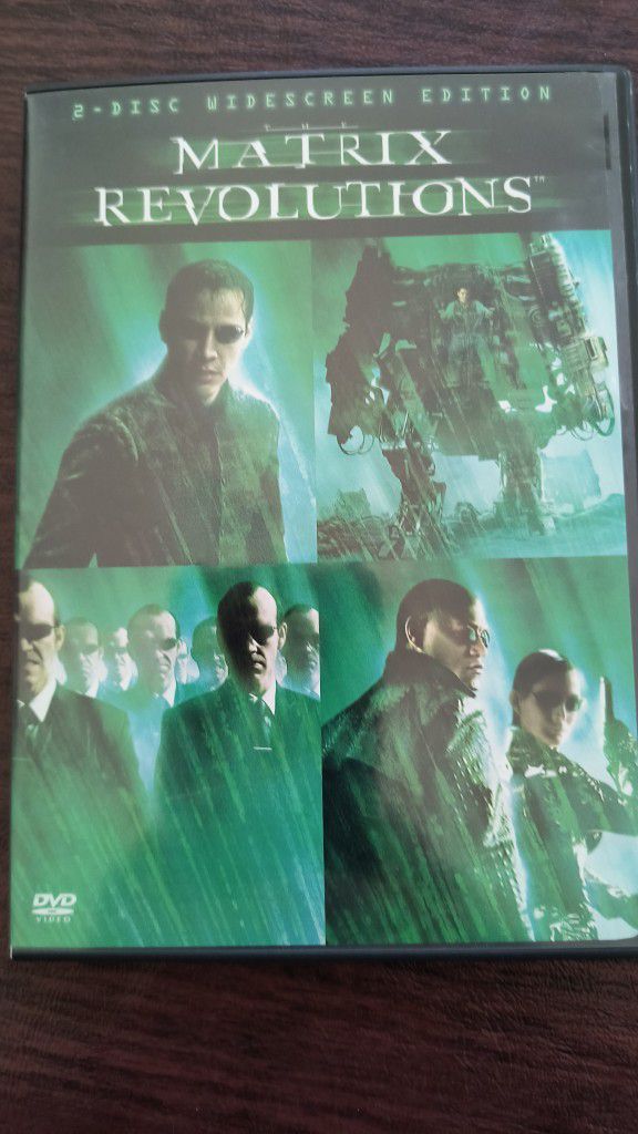 Matrix Revolutions DVD 
