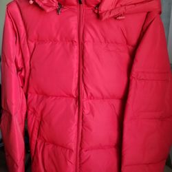 Womens 2 In 1 Puffer Jacket And Vest