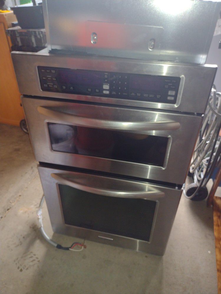 Kitchen aid combo oven