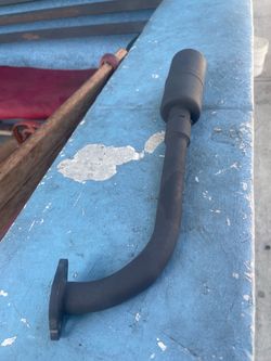 Mini bike pipe exhaust