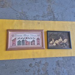 Wall Art  Set Of 2. 16x12 And 12x23