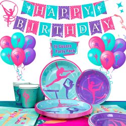 Gymnastics Birthday Party Supplies 