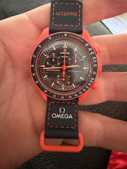 Omega swatch mission on earth lava
