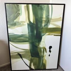 Wall Art (Large) Green Abstract