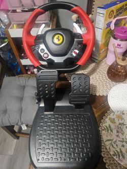 Racing Wheel.PEDAL ..Ferrari 458 Spider