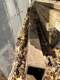 20 foot 4x4 steel tubing 1/4 inch thick