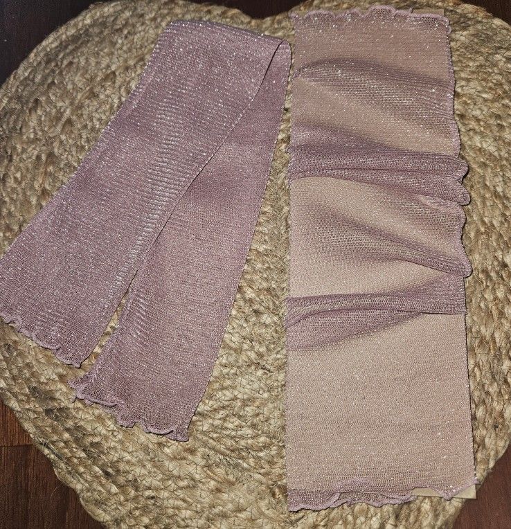 Purple Glitter Arm Sleeves Covers