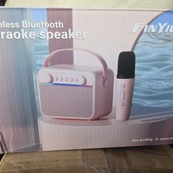 FinYiore Wireless Bluetooth Karoke Machine