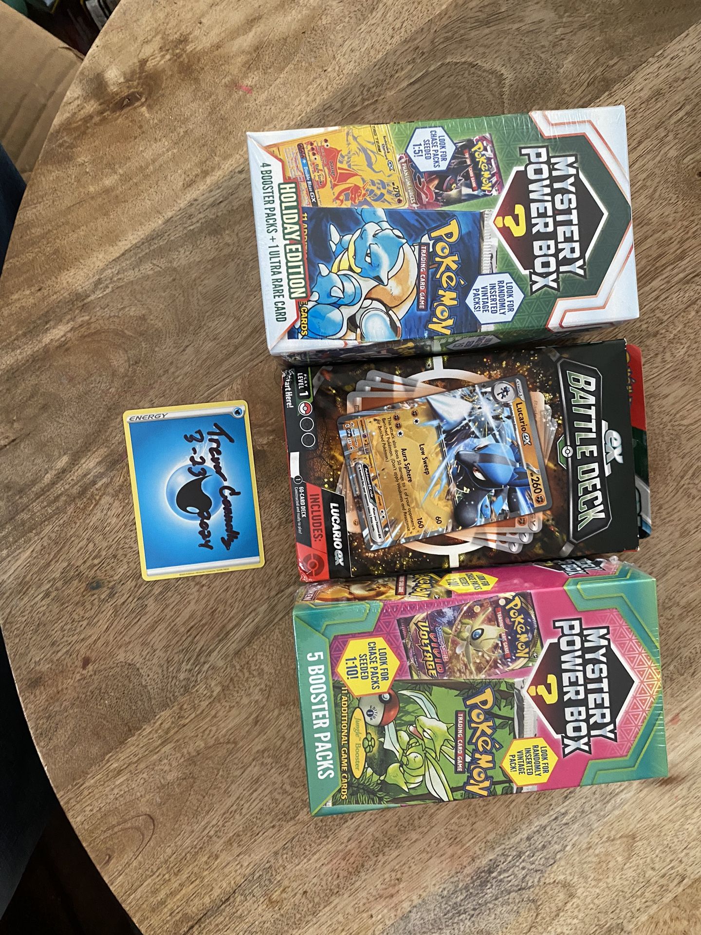 Pokémon Mystery boxes