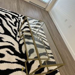 Gold Coffee Table 